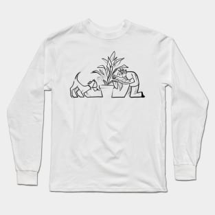 Hide and Seek Puppy Long Sleeve T-Shirt